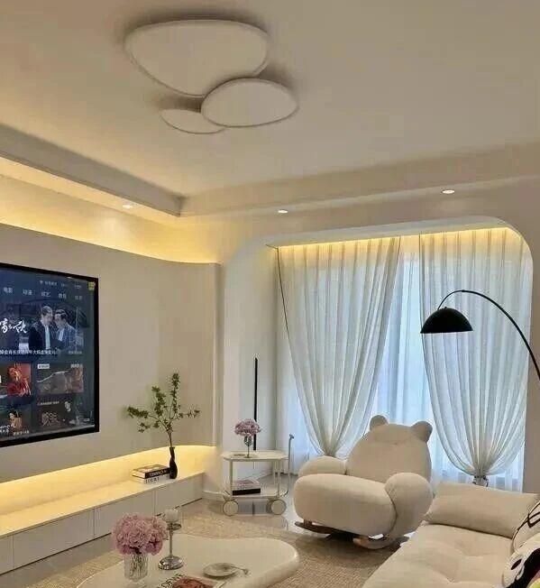 拒绝 “堆砌式装修”！衡水业主 84 平小家，装出治愈系极简奶油风 - 家居知识