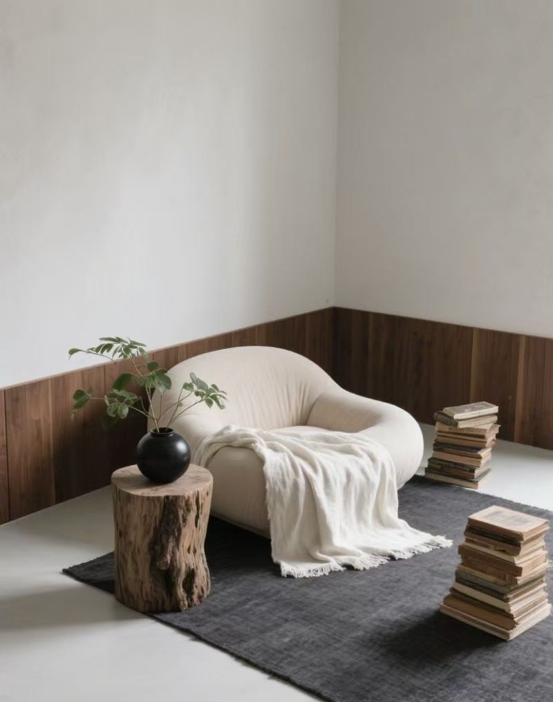 侘寂风家居插花场景的诗意呈现 - 家居知识