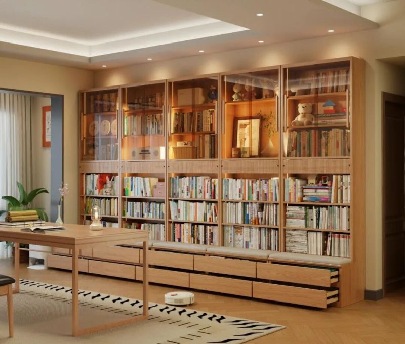 书柜设计｜早就不只是放书的了，现在流行这样玩！ - 家居知识