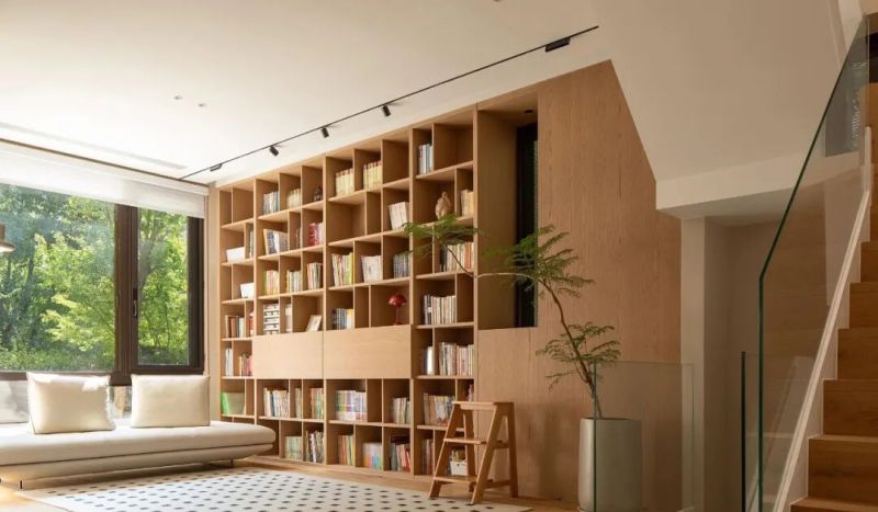 书柜设计｜早就不只是放书的了，现在流行这样玩！ - 家居知识