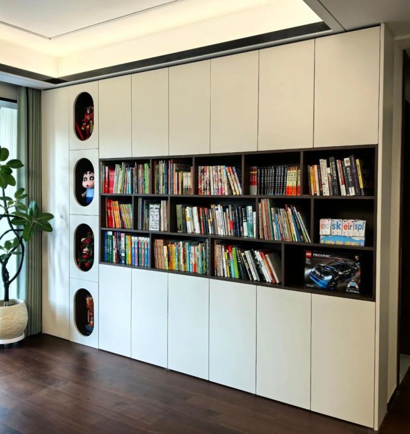 书柜设计｜早就不只是放书的了，现在流行这样玩！ - 家居知识