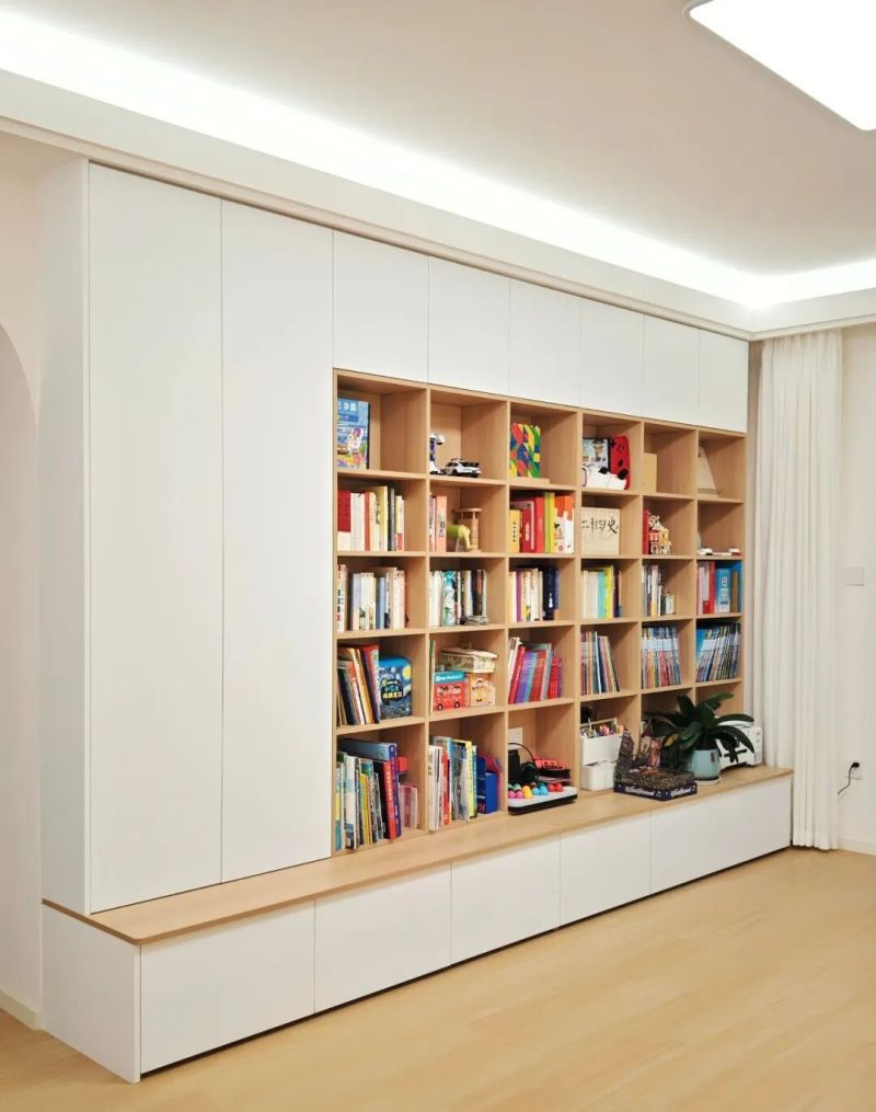 书柜设计｜早就不只是放书的了，现在流行这样玩！ - 家居知识