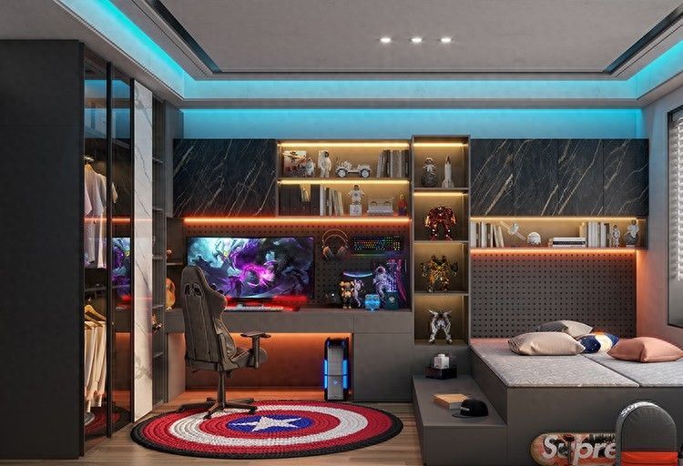 RGB电竞主题定制柜，打造你的专属氛围发动机