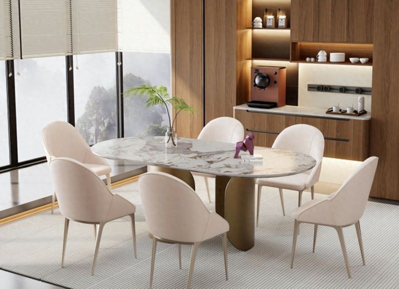 丽博「花瓣」系列，打造餐厅轻奢风，一套搞定所有