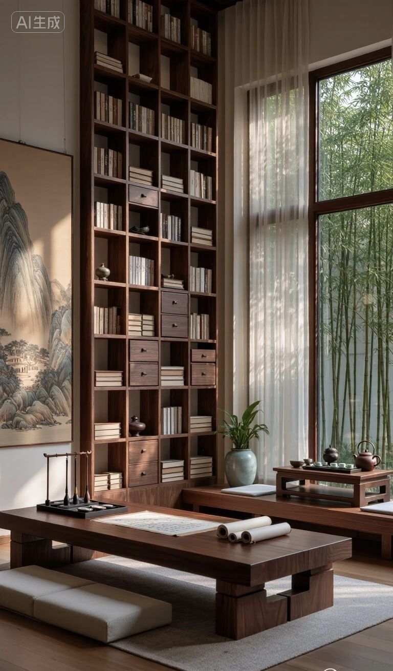 新中式效果图出炉：治愈了我的精神内耗 - 家居知识