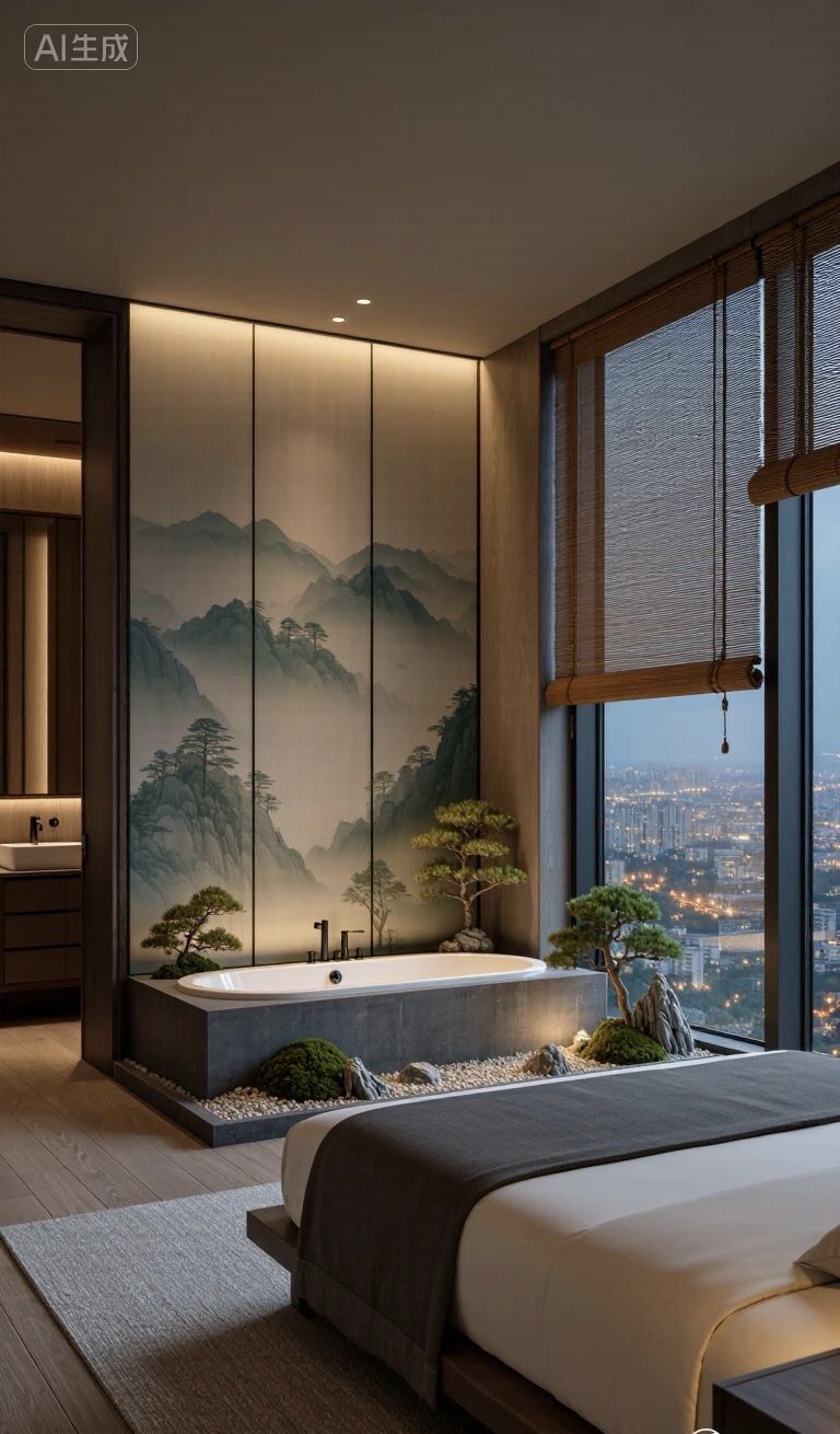 新中式效果图出炉：治愈了我的精神内耗 - 家居知识