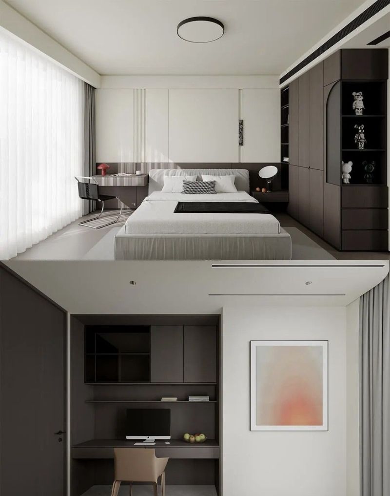 158㎡装修丨意式极简风格设计 - 家居知识