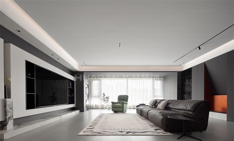 【实景】合肥文一塘溪津门180㎡意式极简风装修设计 - 家居知识