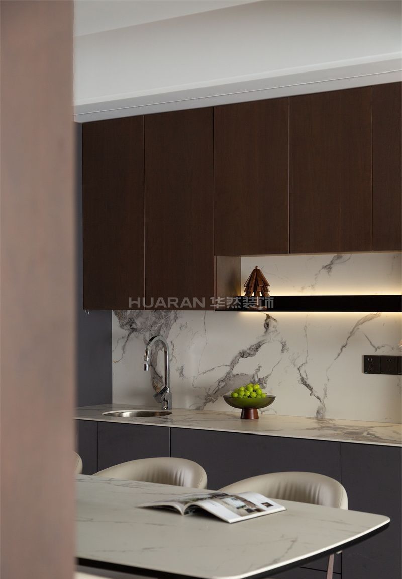 【实景】合肥文一塘溪津门180㎡意式极简风装修设计 - 家居知识