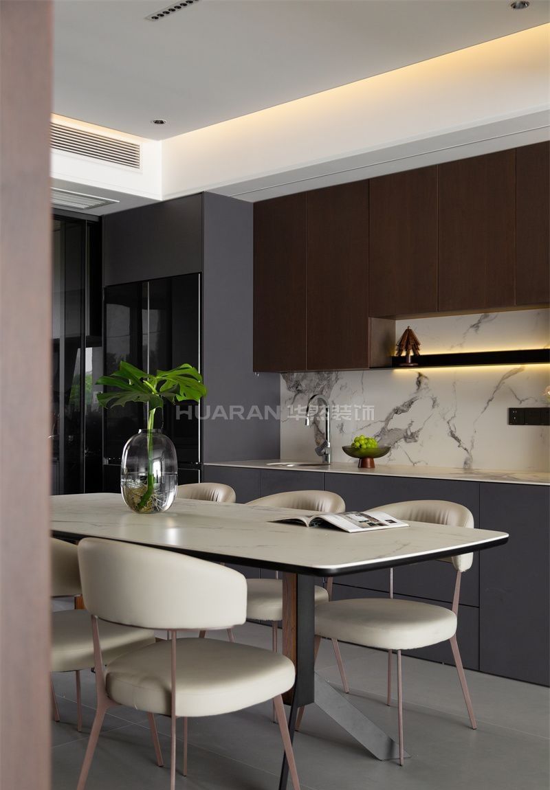 【实景】合肥文一塘溪津门180㎡意式极简风装修设计 - 家居知识