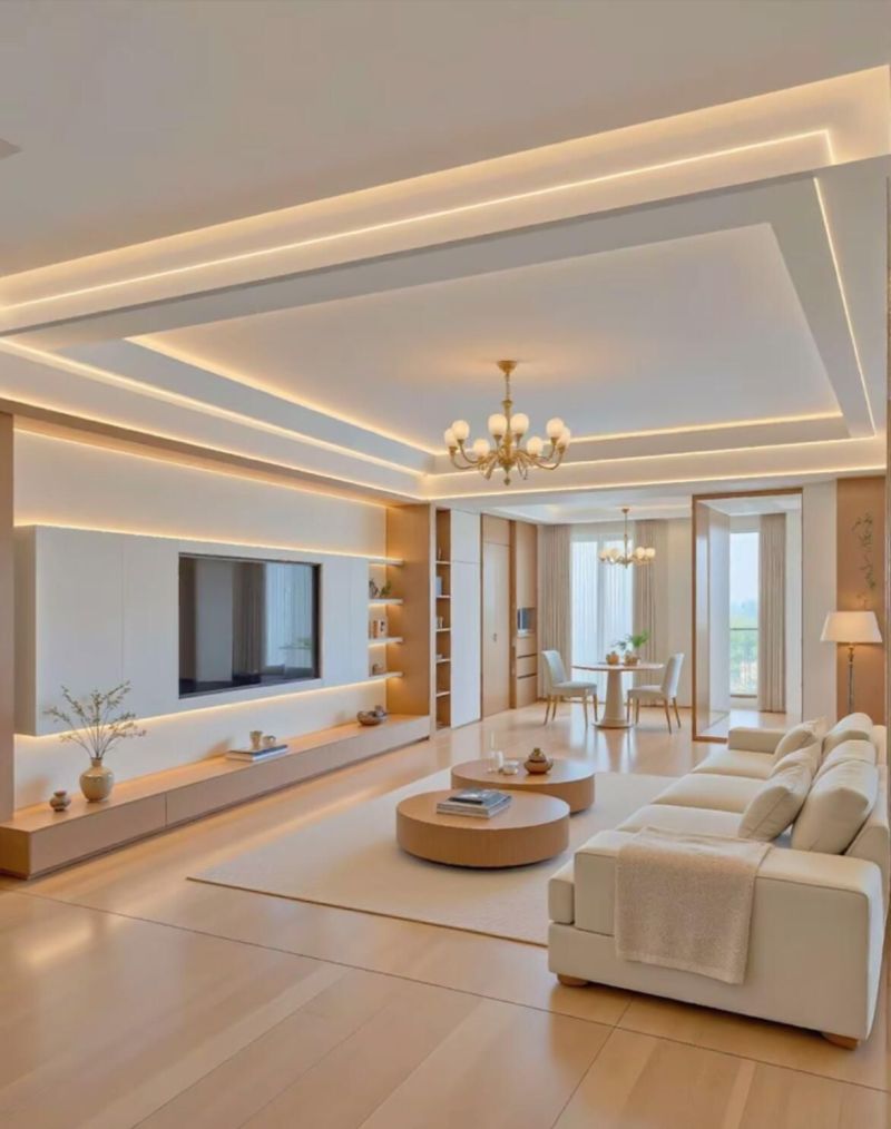 从入库到客厅，都设计的妥妥的，奶油风设计真不错 - 家居知识