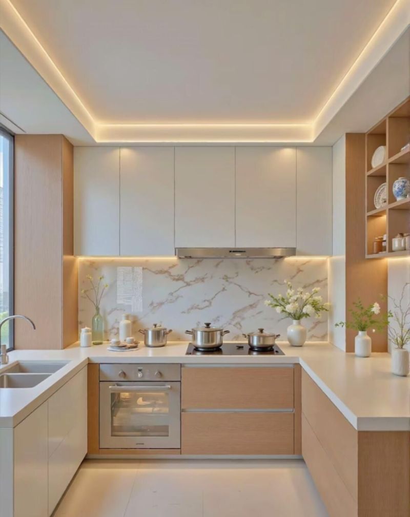 从入库到客厅，都设计的妥妥的，奶油风设计真不错 - 家居知识