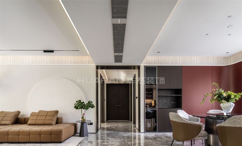 【实景】合肥信达公园里210㎡现代意式风格大平层装修设计 - 家居知识