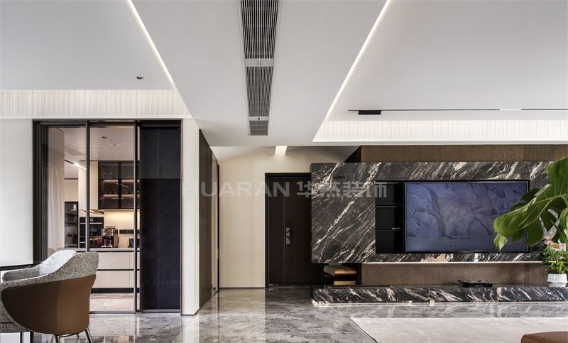 【实景】合肥信达公园里210㎡现代意式风格大平层装修设计 - 家居知识