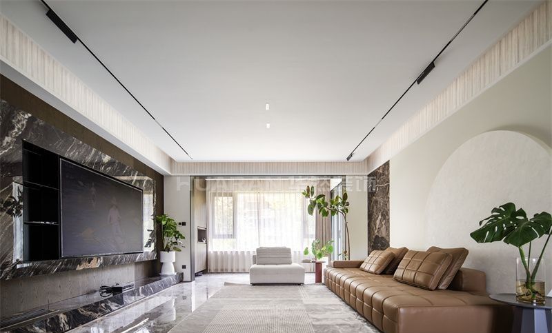 【实景】合肥信达公园里210㎡现代意式风格大平层装修设计 - 家居知识