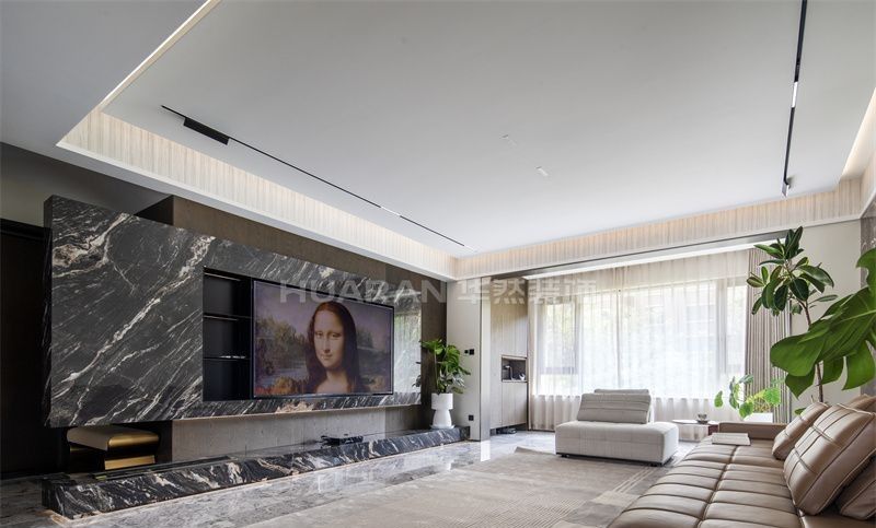 【实景】合肥信达公园里210㎡现代意式风格大平层装修设计 - 家居知识