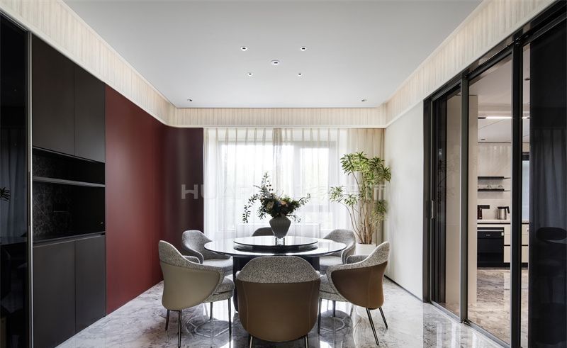 【实景】合肥信达公园里210㎡现代意式风格大平层装修设计 - 家居知识