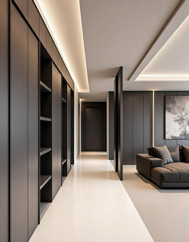 意式极简风简直是空间的魔术师，真是回报一世的清爽不油腻舒适。 - 家居知识