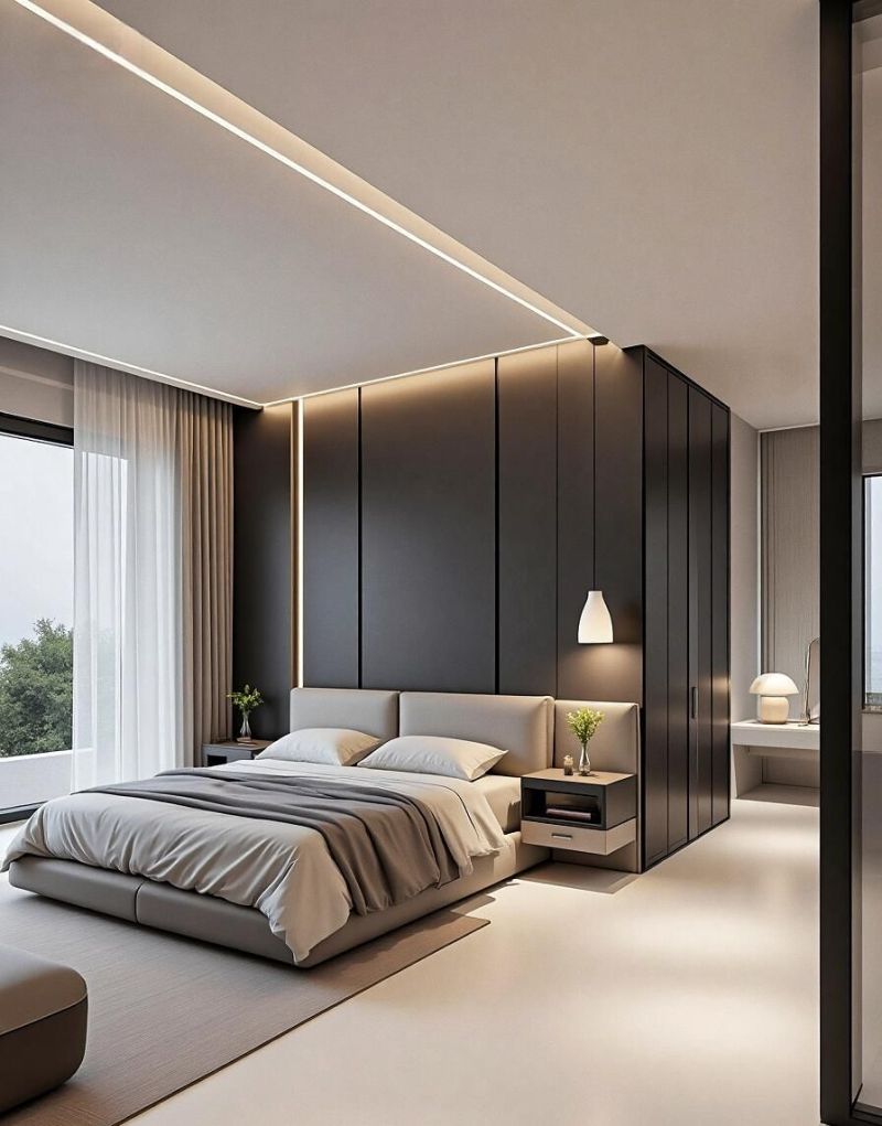 意式极简风简直是空间的魔术师，真是回报一世的清爽不油腻舒适。 - 家居知识