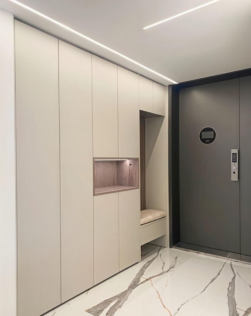 全屋定制鞋柜设计 - 家居知识