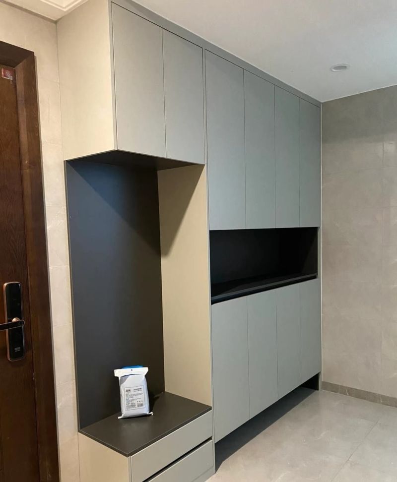 全屋定制鞋柜设计 - 家居知识