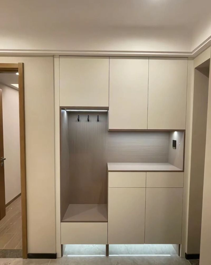 全屋定制鞋柜设计 - 家居知识