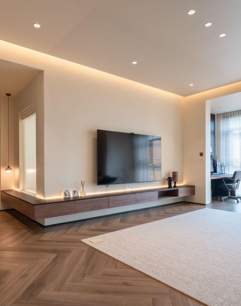 转角电视柜设计 - 家居知识