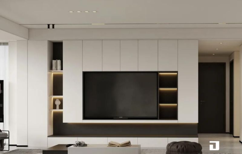 客厅乱糟糟？电视柜这样设计，把收纳和颜值一起搞定！ - 家居知识