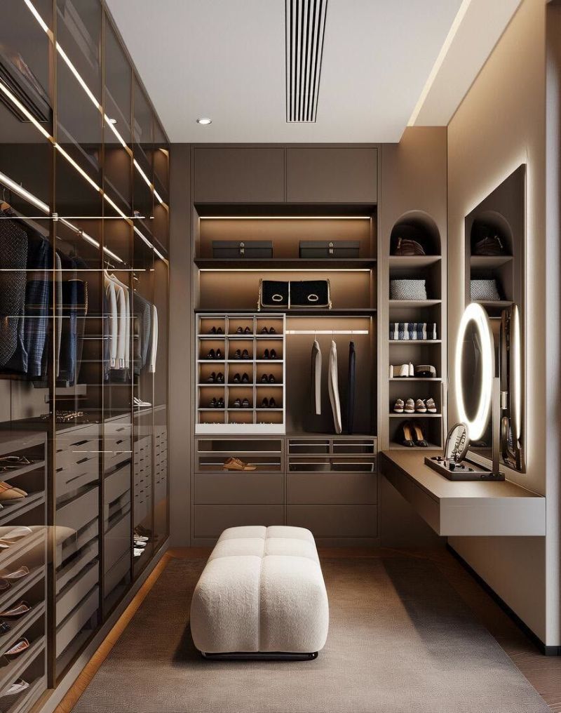 意式风衣帽间设计 - 家居知识