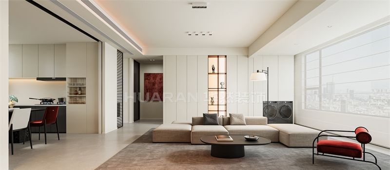 合肥高速尚阖院143㎡现代极简风格装修设计 - 家居知识