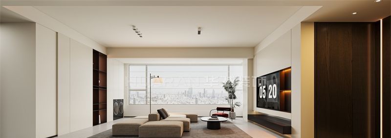合肥高速尚阖院143㎡现代极简风格装修设计 - 家居知识