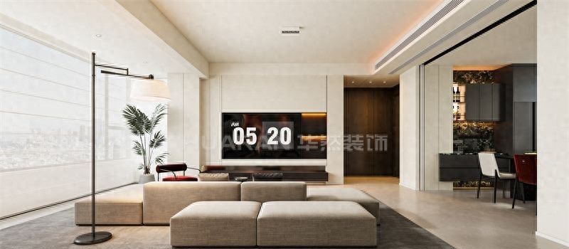 合肥高速尚阖院143㎡现代极简风装修案例