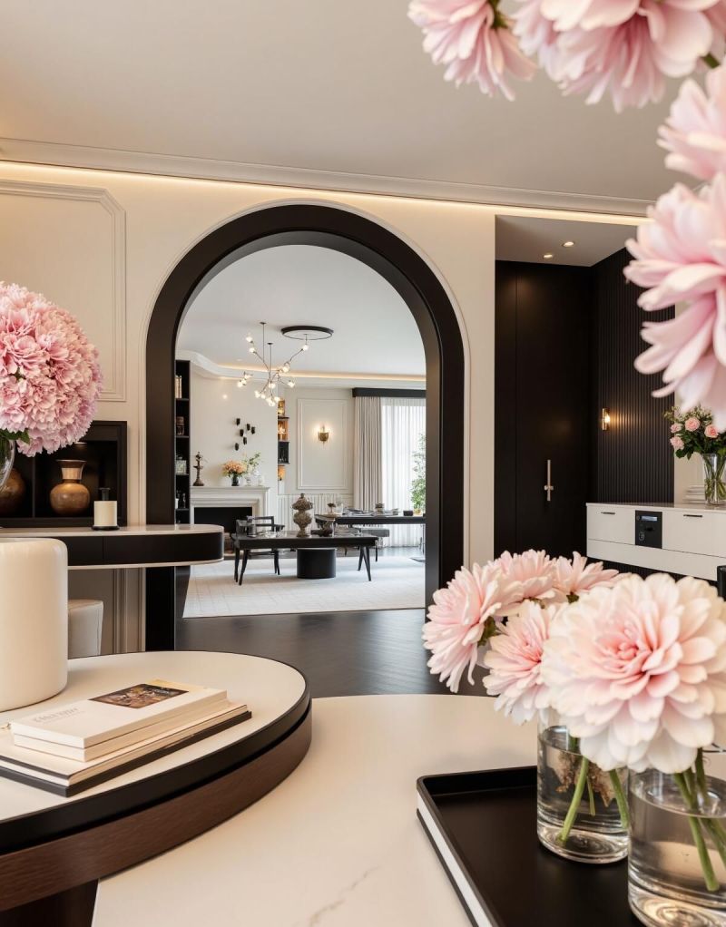 闺蜜说你没审美！让她看看你家的黑白法式！把巴黎私宅搬进日常？ - 家居知识