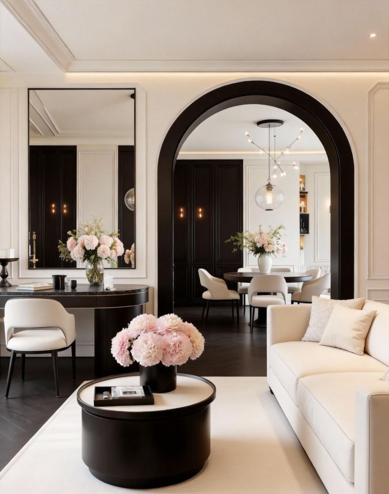 闺蜜说你没审美！让她看看你家的黑白法式！把巴黎私宅搬进日常？ - 家居知识