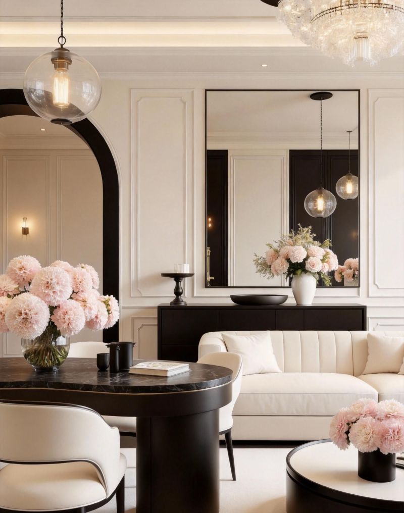 闺蜜说你没审美！让她看看你家的黑白法式！把巴黎私宅搬进日常？ - 家居知识