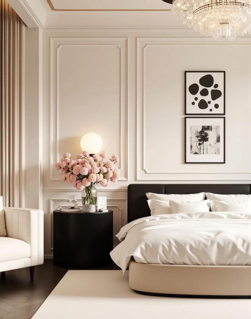 闺蜜说你没审美！让她看看你家的黑白法式！把巴黎私宅搬进日常？ - 家居知识