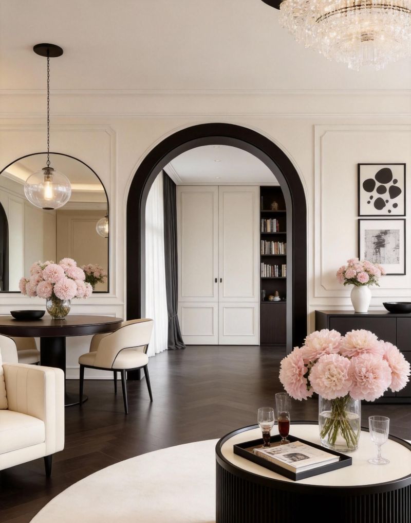 闺蜜说你没审美！让她看看你家的黑白法式！把巴黎私宅搬进日常？ - 家居知识
