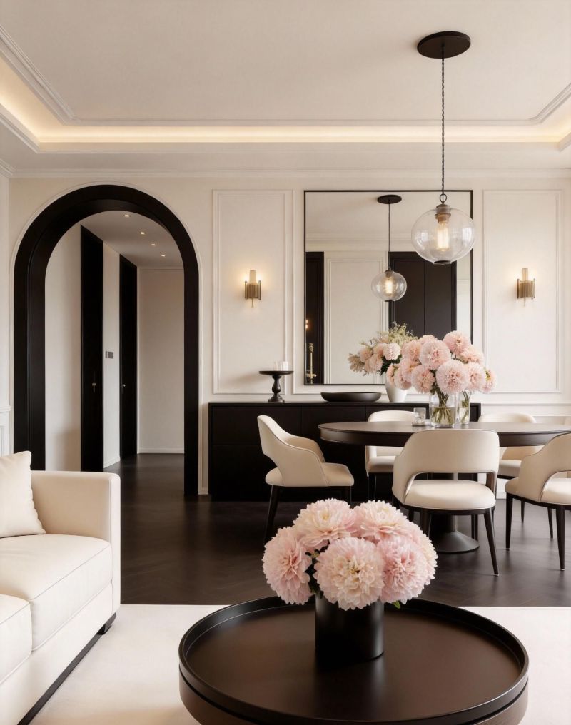 闺蜜说你没审美！让她看看你家的黑白法式！把巴黎私宅搬进日常？ - 家居知识