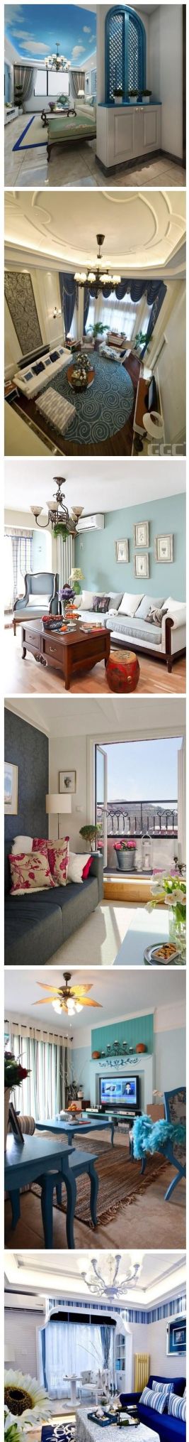 地中海风格装修效果图，夏季装修必看！ - 家居知识