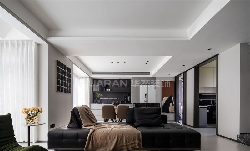 【实景】合肥平湖秋月149㎡意式极简风复式装修设计 - 家居知识