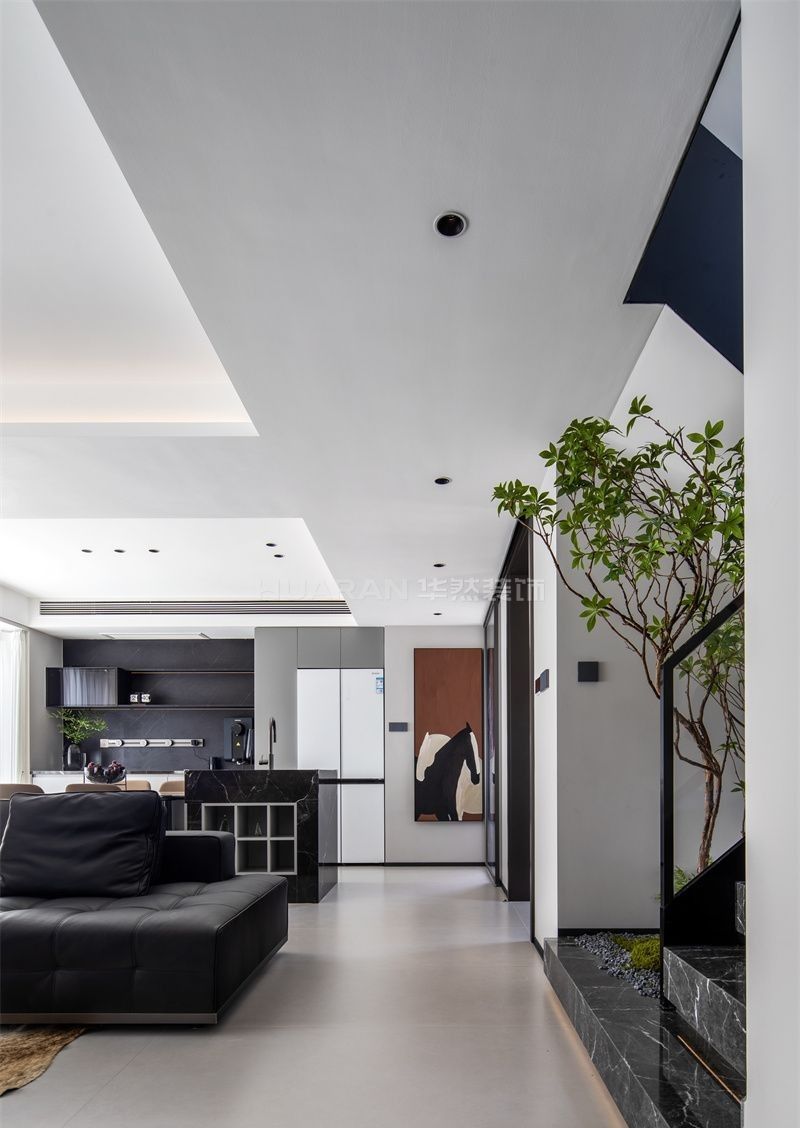 【实景】合肥平湖秋月149㎡意式极简风复式装修设计 - 家居知识