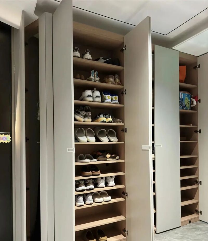 为什么有鞋柜门口还是乱？设计时漏掉了这8个细节，将越住越乱！ - 家居知识