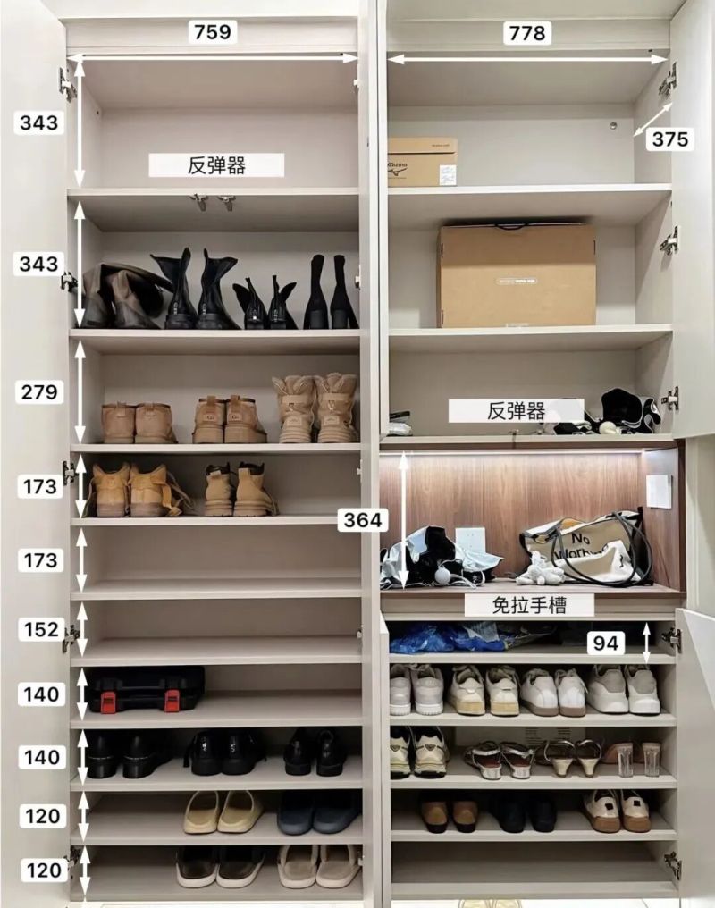 为什么有鞋柜门口还是乱？设计时漏掉了这8个细节，将越住越乱！ - 家居知识