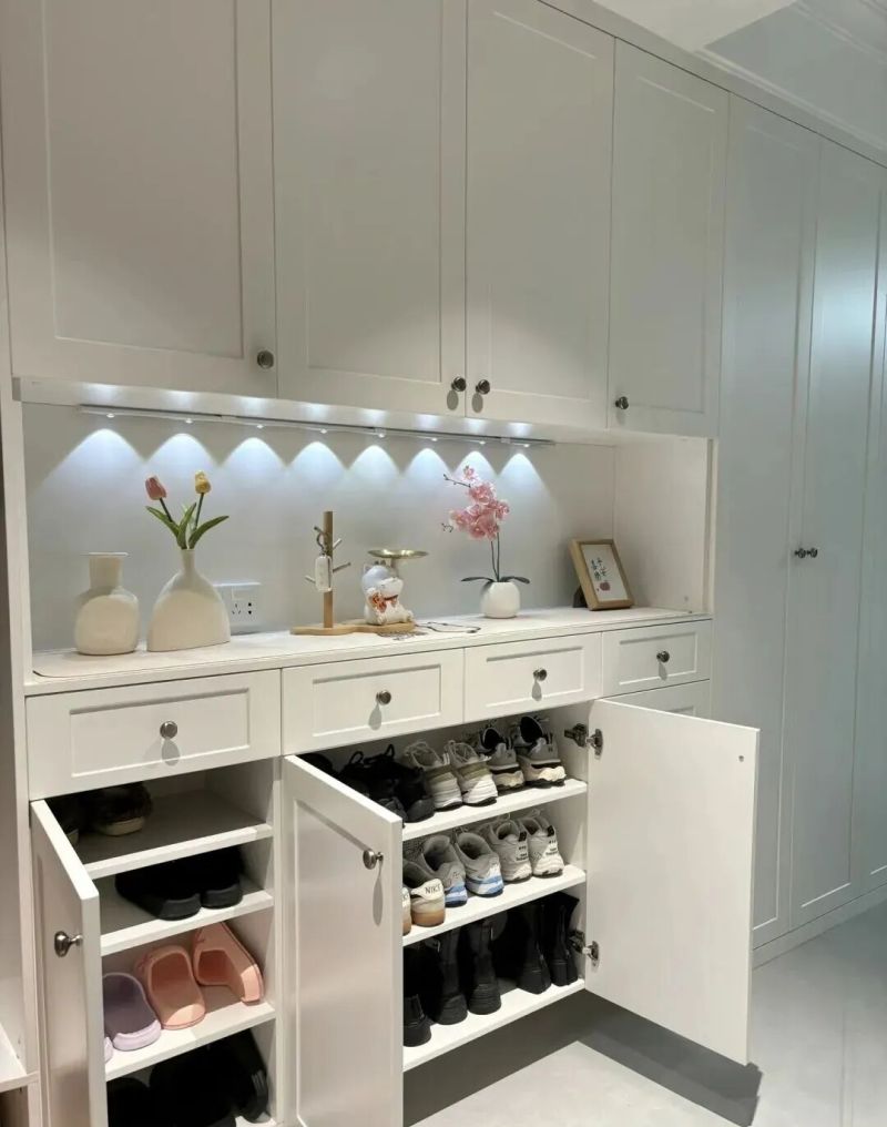为什么有鞋柜门口还是乱？设计时漏掉了这8个细节，将越住越乱！ - 家居知识