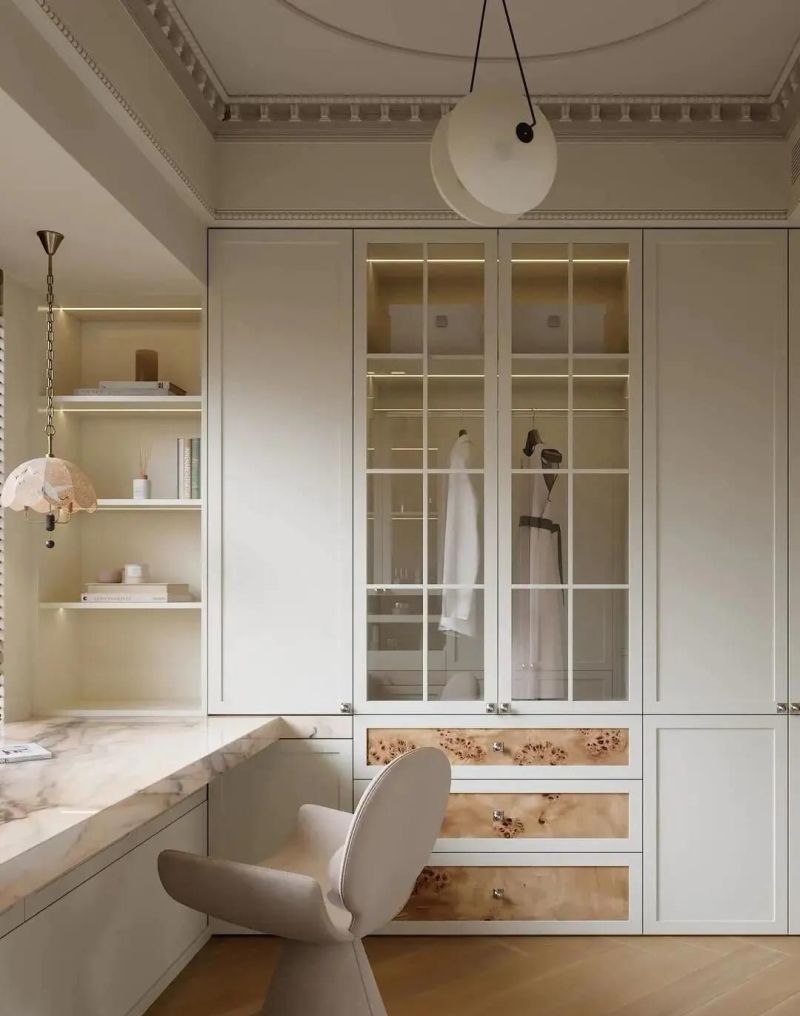 【波哥讲定制】法式衣帽间｜高级感刻进DNA，越看越上头！ - 家居知识