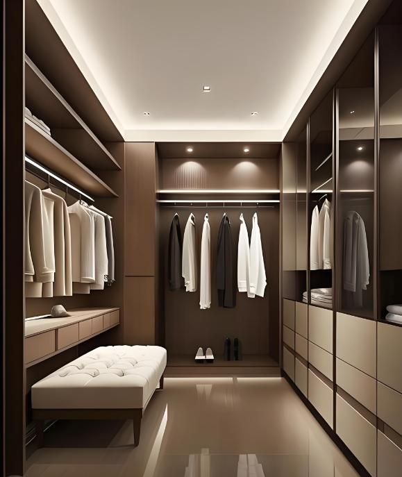 1㎡也能拥有的“酒店式衣帽间”！ - 家居知识