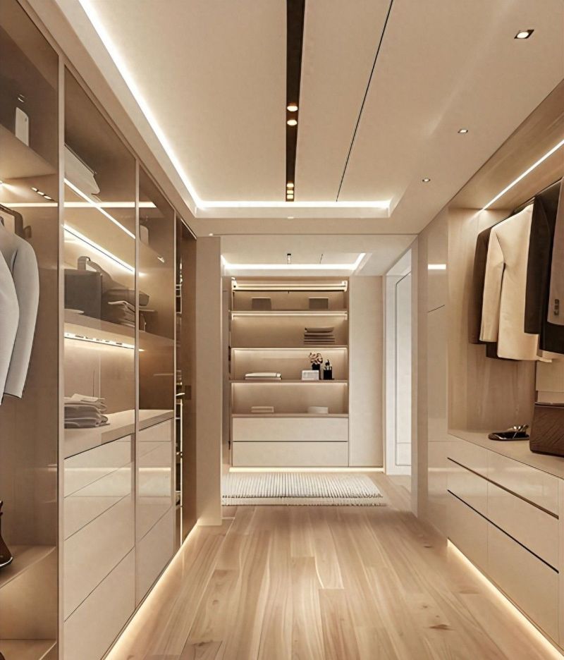 1㎡打造酒店式衣帽间，小空间也能高级感爆棚！