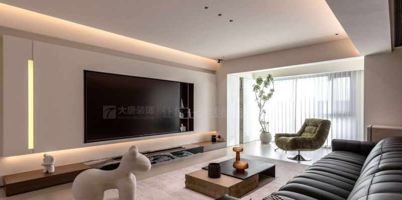 株洲装修设计：206㎡现代风格实景，呼吸每一分时光带来的温柔感 - 家居知识