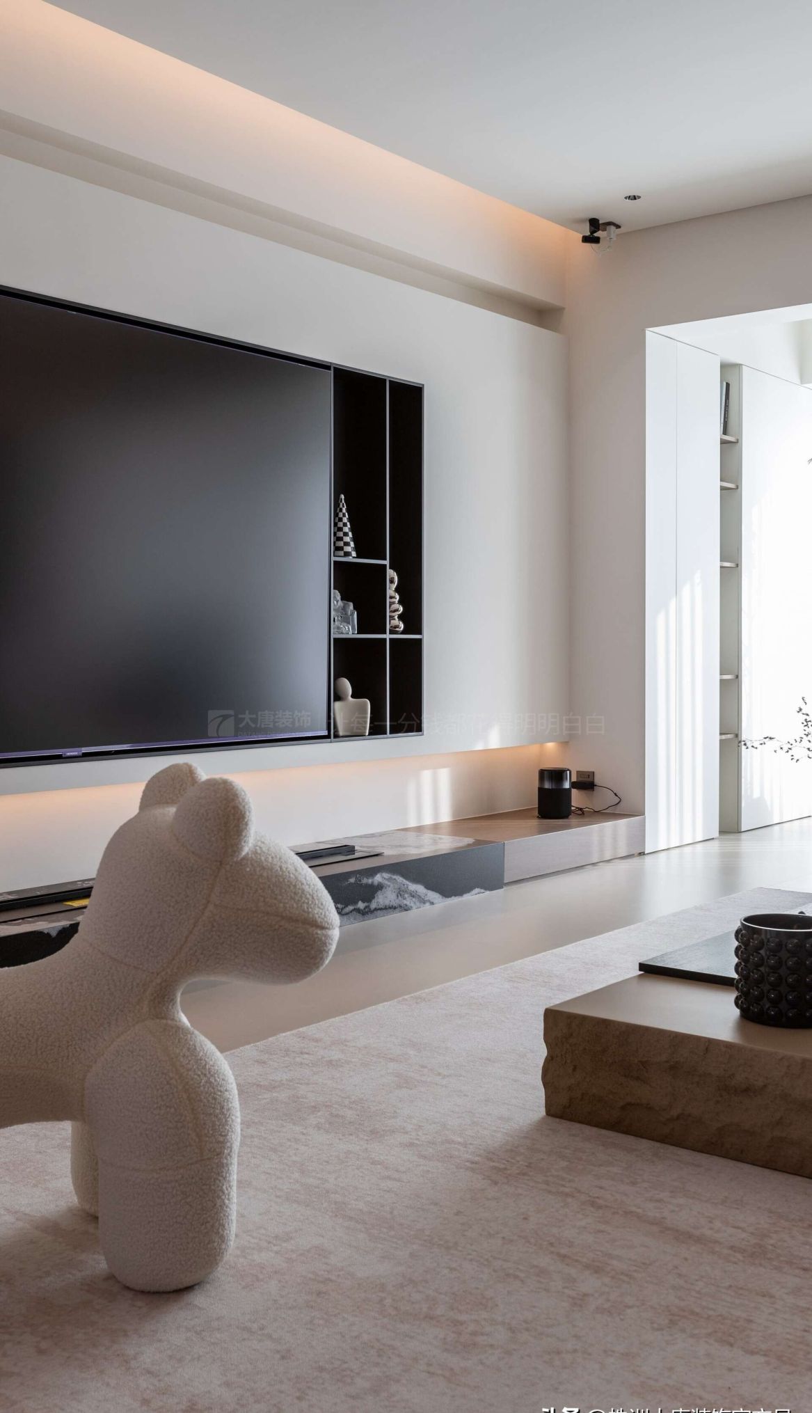 株洲装修设计：206㎡现代风格实景，呼吸每一分时光带来的温柔感 - 家居知识