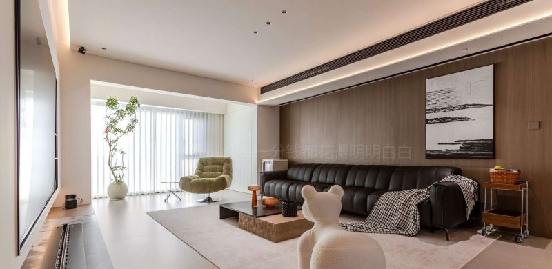 株洲装修设计：206㎡现代风格实景，呼吸每一分时光带来的温柔感 - 家居知识